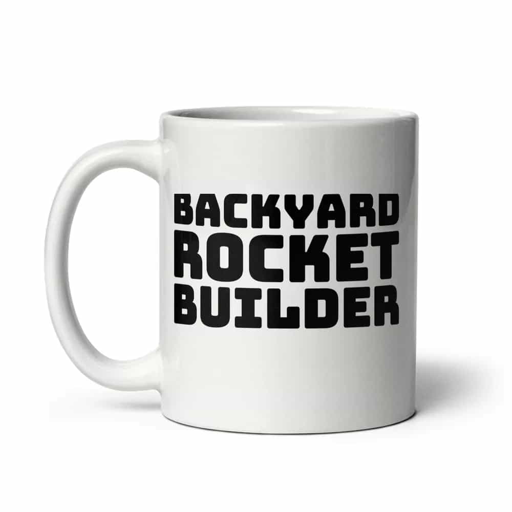 Backyard Rocket Builder, Mug