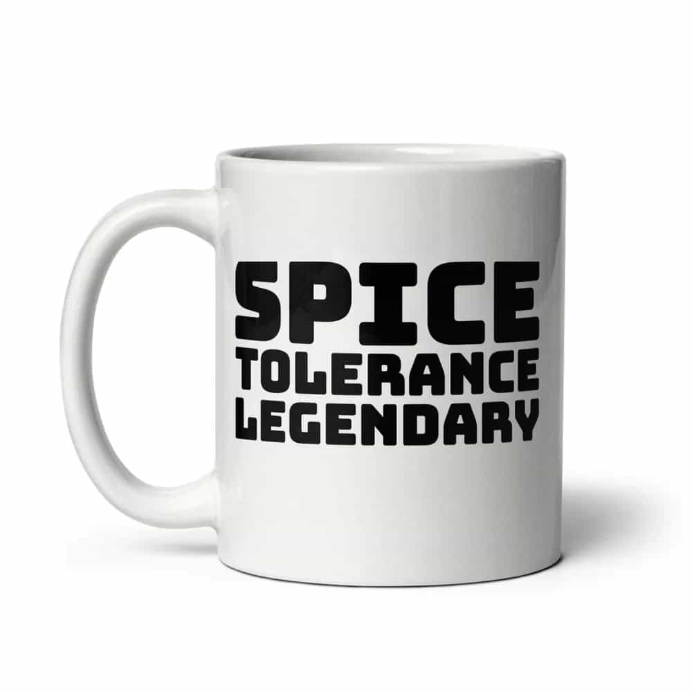 Spice Tolerance: Legendary, Mug