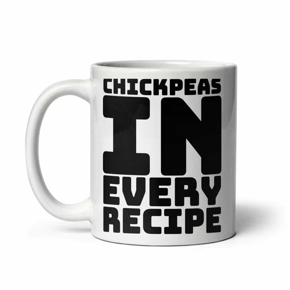 Chickpeas In Every Recipe, Mug