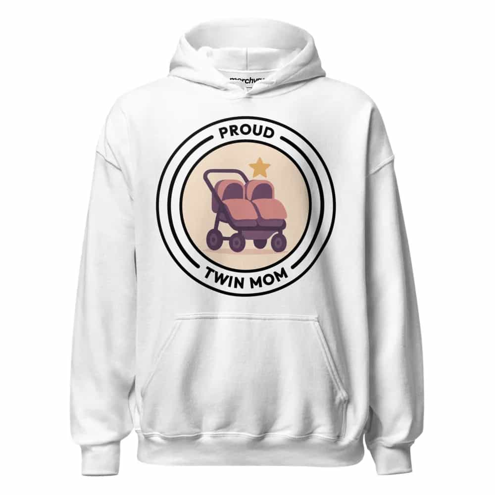 Proud Twin Mom, Hoodie
