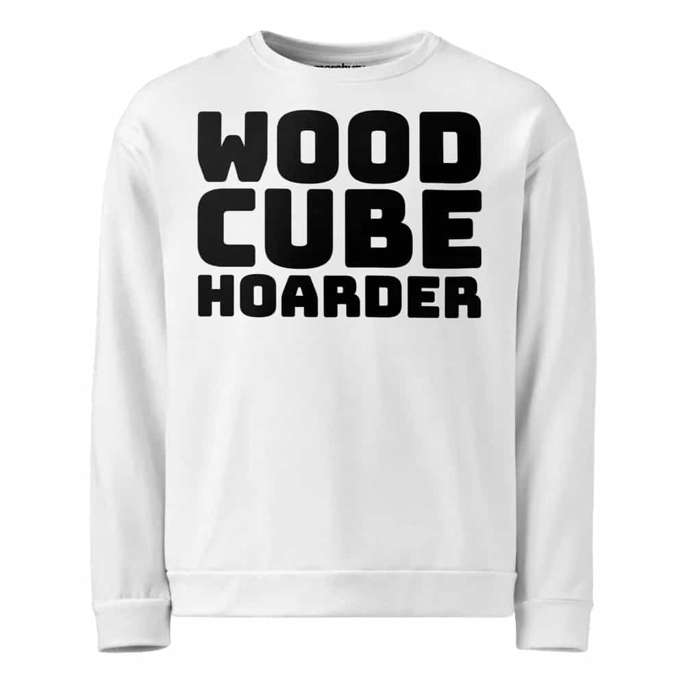 Wood Cube Hoarder, Sweatshirt