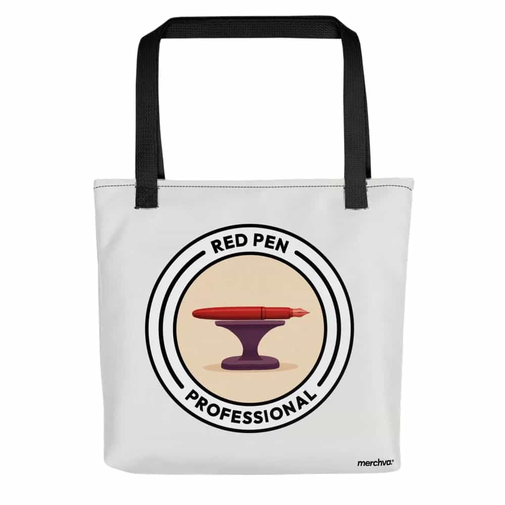 Red Pen Professional, Tote Bag
