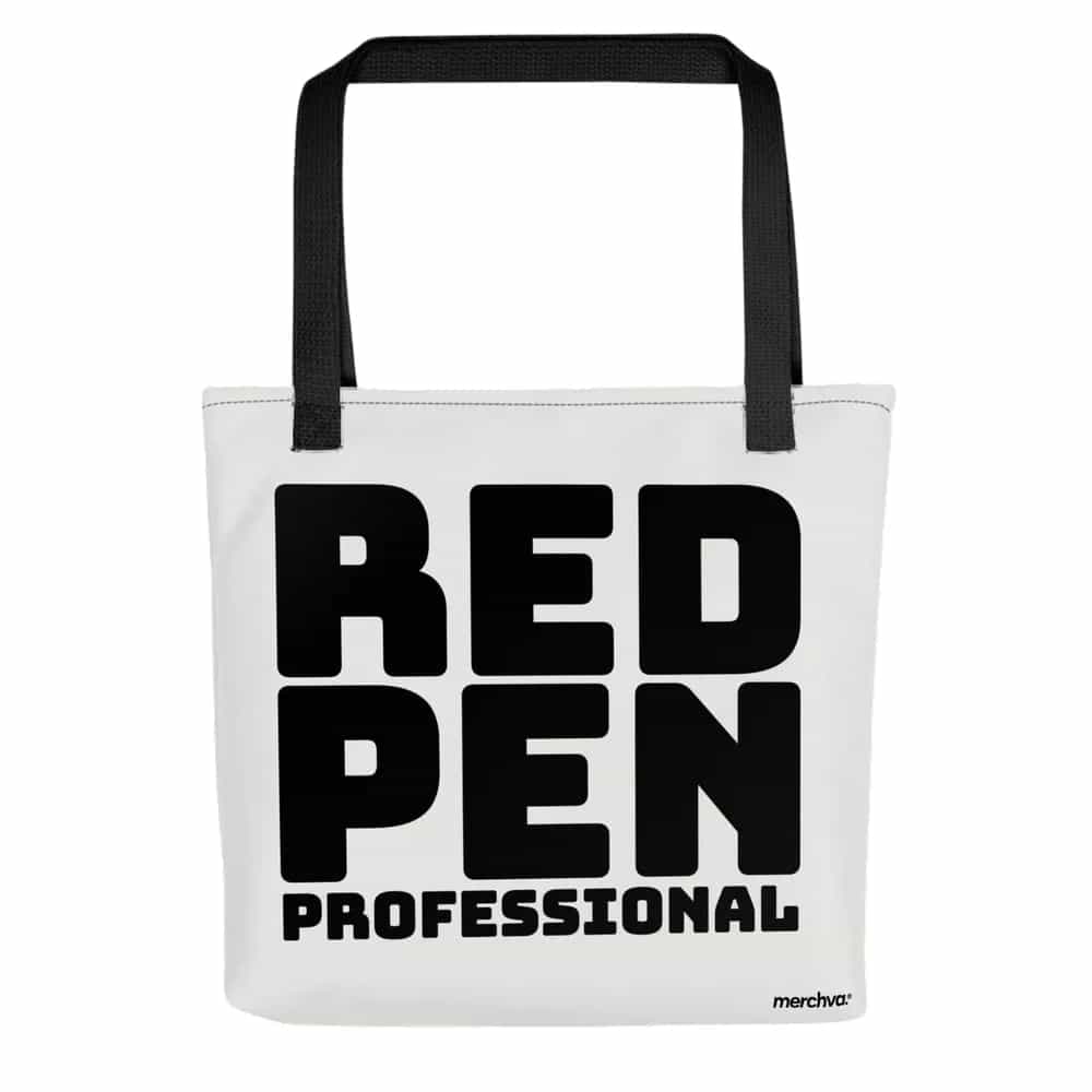 Red Pen Professional, Tote Bag