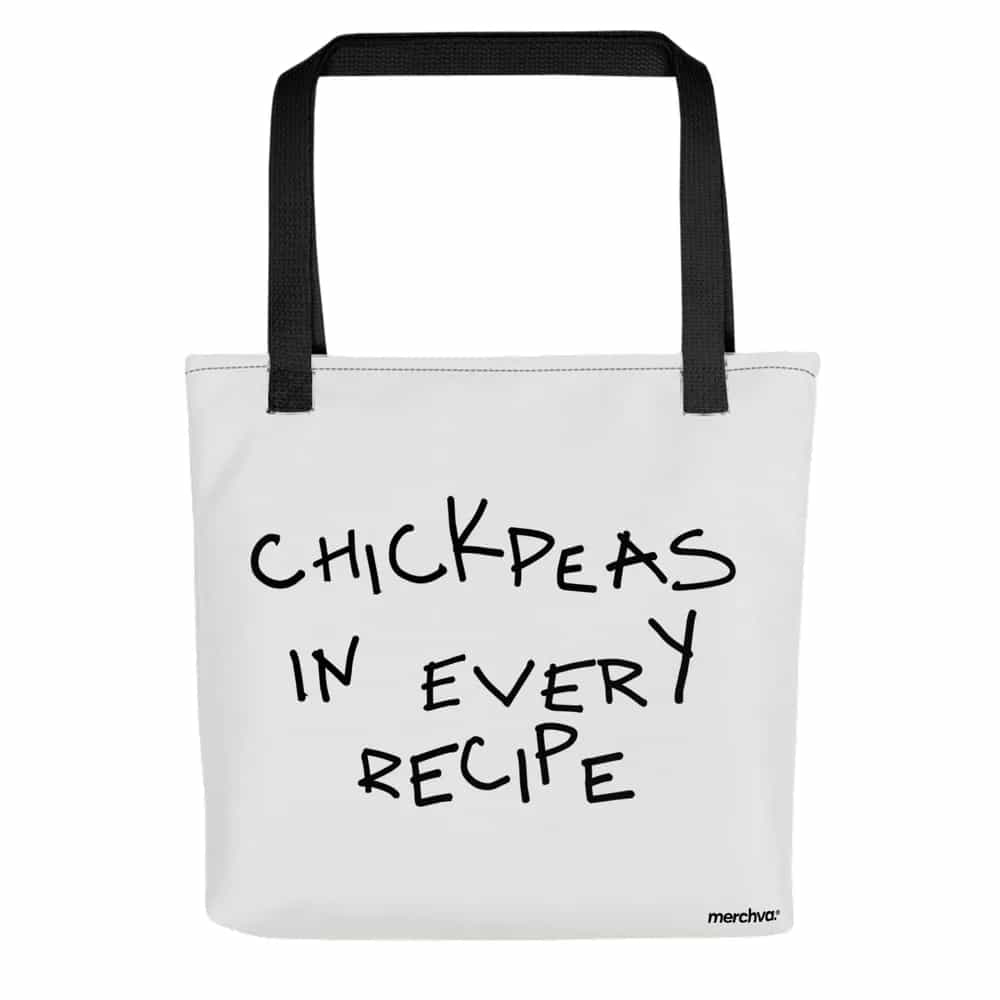 Chickpeas In Every Recipe, Tote Bag