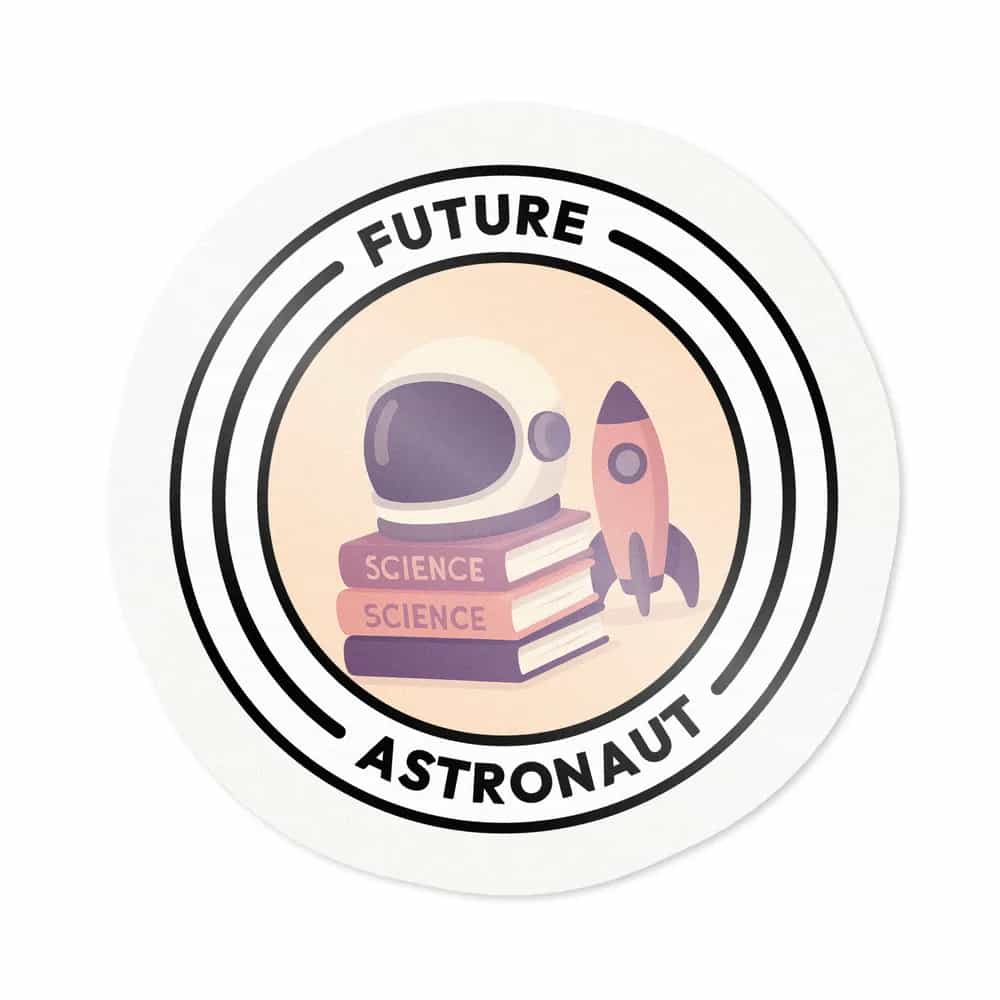 Future Astronaut, Sticker