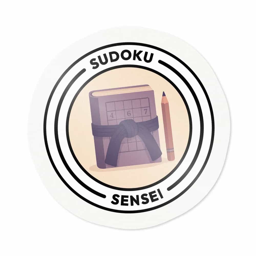 Sudoku Sensei, Sticker