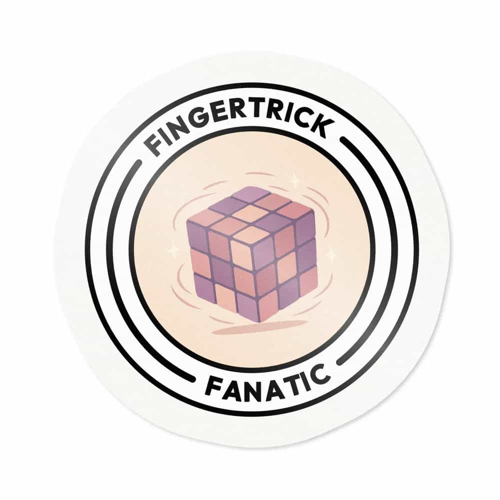 Fingertrick Fanatic, Sticker