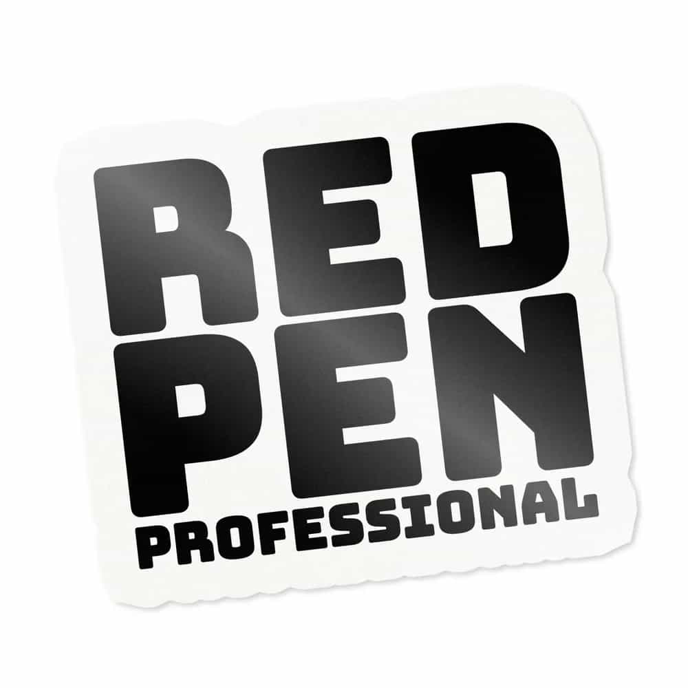 Red Pen Professional, Sticker