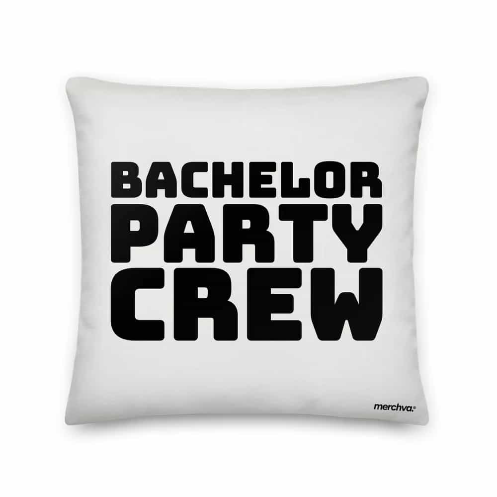 Bachelor Party Crew, Pillow