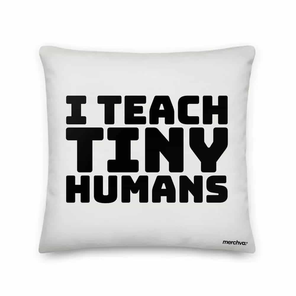 I Teach Tiny Humans, Pillow