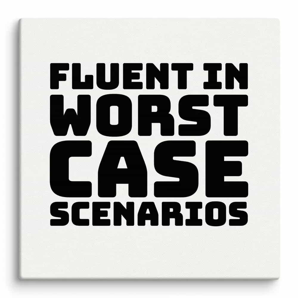 Fluent In Worst Case Scenarios, Wall Art