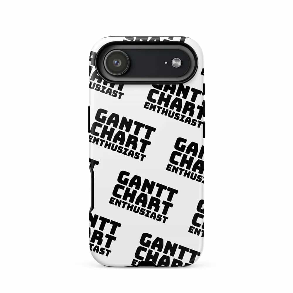 Gantt Chart Enthusiast, Phone Case