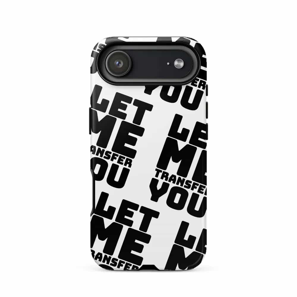 Let Me Transfer You, Phone Case