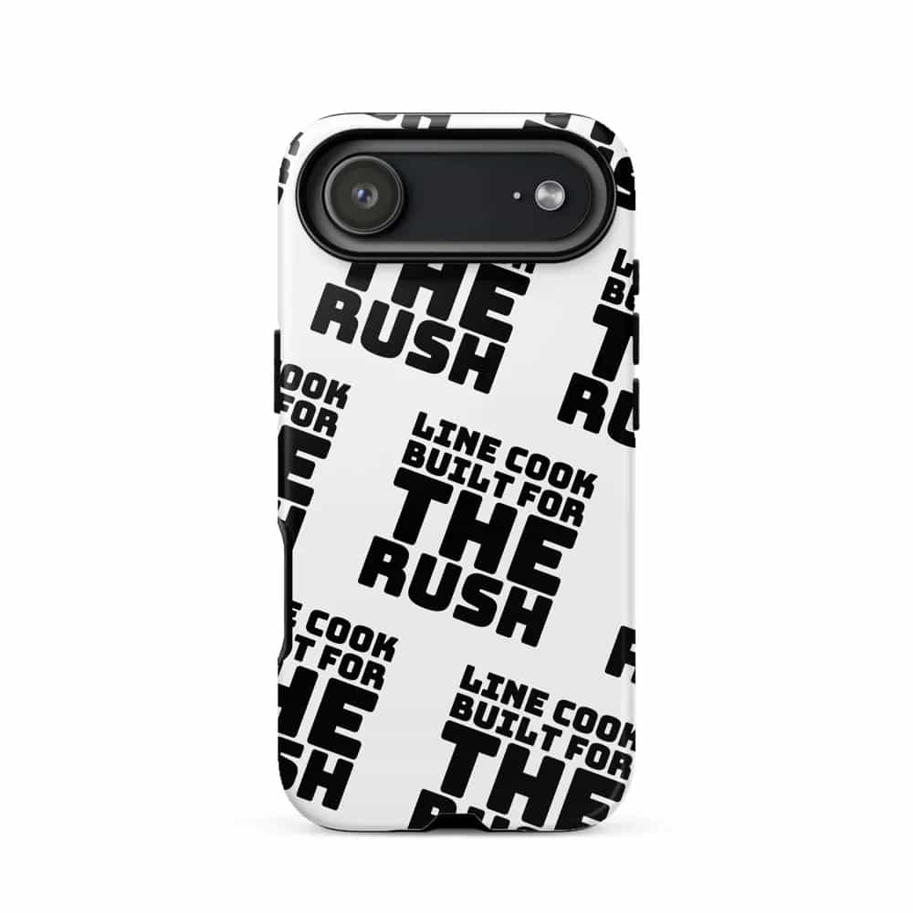 Line Cook Built For The Rush, Phone Case